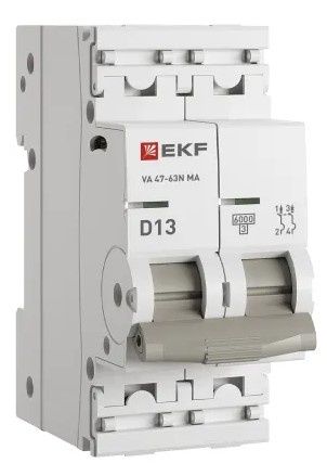 Изображение товара Автоматический выключатель EKF M63MA6213D с защитой от короткого замыкания