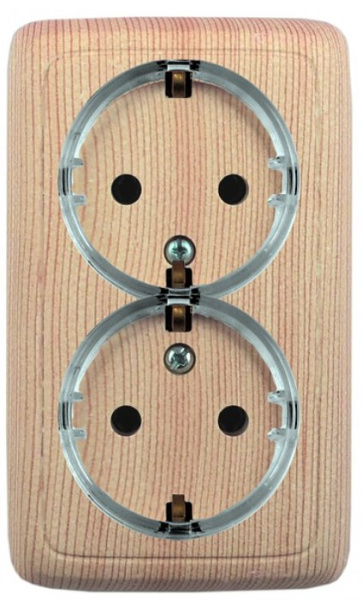 Изображение товара Розетка с заземлением HEGEL РА16-181-02 для безопасного электропитания