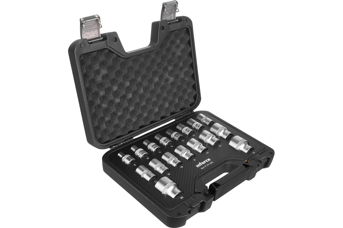 Набор Inforce 11-01-260 торцевых безударных головок 1/2" 8-32 мм