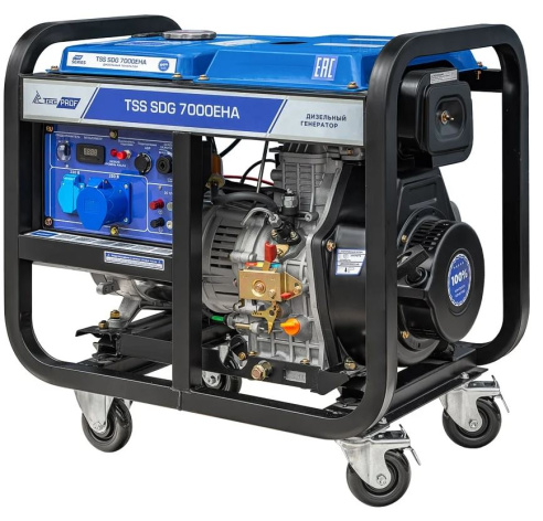Изображение товара Генератор дизельный ТСС SDG 7000EHA