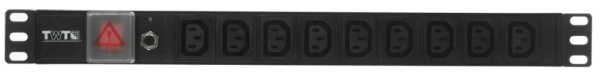 фото Блок розеток 19", 9 розеток TWT TWT-PDU19-10A9C3 в Казани