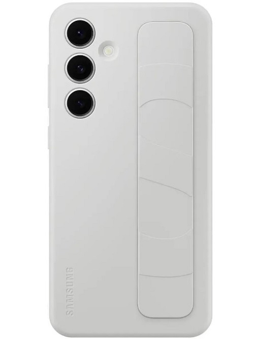 

Чехол Samsung EF-GS721CJEGRU для Galaxy S24 FE Standing Grip Case S24FE серый, EF-GS721CJEGRU
