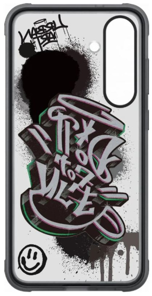 Изображение товара Чехол Samsung EF-JS936CBEGRU для Galaxy S25+ прозрачный и черный клип-кейс