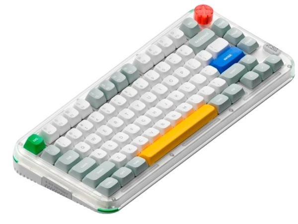 Изображение товара Клавиатура Nuphy KICK75HP-TG-BRM Механическая RGB White