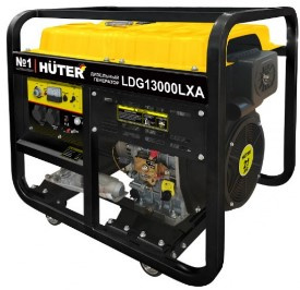 Изображение товара Дизельный генератор Huter LDG 10000LXА мощность 8.5 кВт для дома и стройки