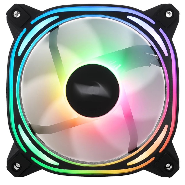 

Вентилятор для корпуса 1STPLAYER FB7R Black 120mm, 600-1800rpm, 37.65CFM, 38.67dBa, BULK, FB7R Black