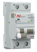 фото Автомат EKF rcbo10-1pn-6D-100-ac-av