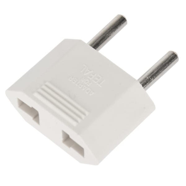 

Адаптер PROconnect 11-1041-9 сетевой (переходник) с Евро А/F на тонкую вилку С1 плоский «Тефаль» 6А б/з белый, 11-1041-9
