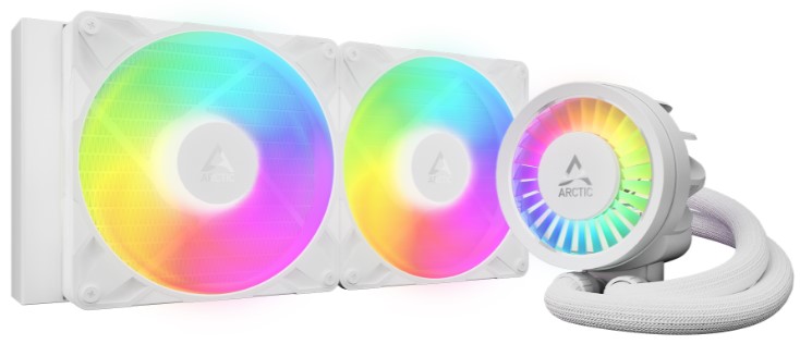 

Система охлаждения жидкостная ARCTIC Liquid Freezer III Pro 280 A-RGB ACFRE00187A LGA1700/1851/AM4/AM5 (2*140mm, 400-2500rpm, 110CFM), Liquid Freezer III Pro 280 A-RGB