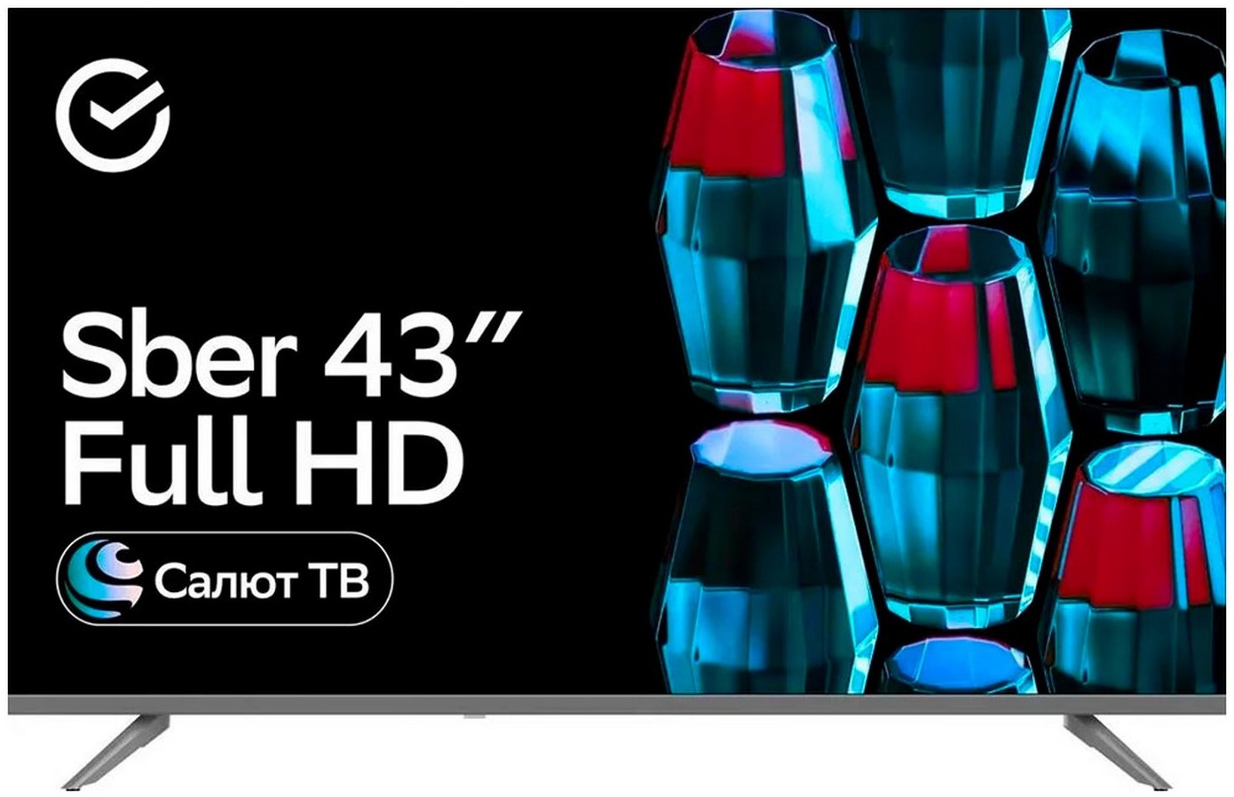 

Телевизор Sber SDX-43F2014 DLED 43" FHD, Салют ТВ, 60Hz, HDMI, USB, Optical, RJ45, CI+, DVB-T/T2, DVB-C (MPEG2/4), DVB-S/S2, PAL, SECAM DK I, BG, L, W, SDX-43F2014