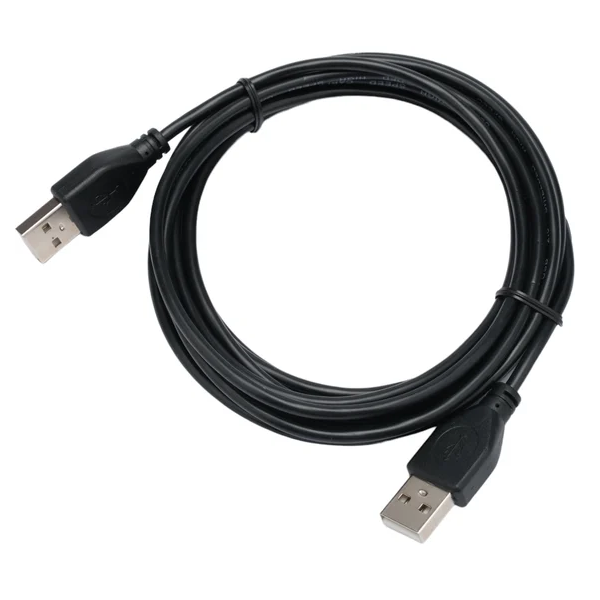 

Кабель USB 2.0 Cablexpert CC-USB2-AMAM-3M AM/AM, экран, 28/26AWG, медь, Pro, 3м, черный, пакет, CC-USB2-AMAM-3M