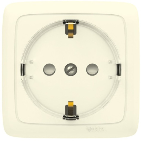 Изображение товара Розетка с заземлением HEGEL РА16-173-01 надежное подключение