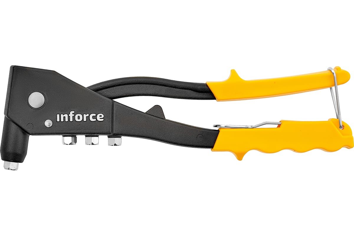 

Заклепочник Inforce 06-14-101 литой ручной в кейсе с набором заклепок 2,4-4,8 мм, 06-14-101