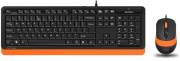 фото Клавиатура и мышь A4Tech F1010 ORANGE