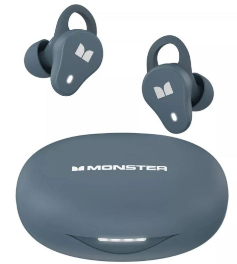 Изображение товара Беспроводные наушники Monster N-Lite 210 MH22217 TWS Bluetooth 5.4 микрофон голубые