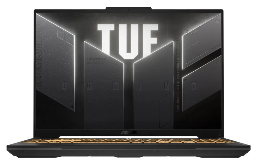 

Ноутбук ASUS TUF F16 (FX607VJB-RL103) 90NR0MZ6-M005K0 Core 5 210H/16GB/512GB SSD/GeForce RTX 3050 6GB/16" IPS/WiFi/BT/Cam/ Win11Pro/ mecha gray, TUF F16 FX607VJB-RL103