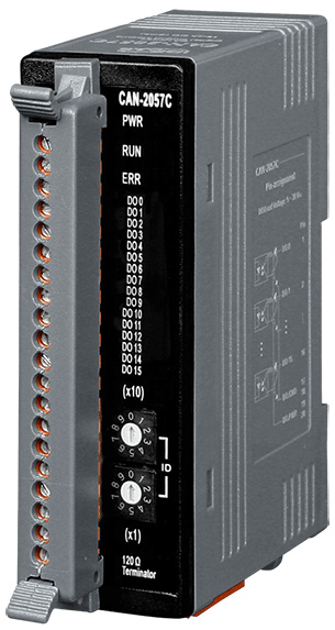 

Модуль ICP DAS CAN-2057C CR CANopen Module of 16-channel Isolated Open-collector Digital Output, CAN-2057C CR