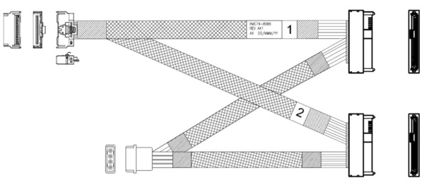 Изображение товара Кабель Amphenol RMC74-8986