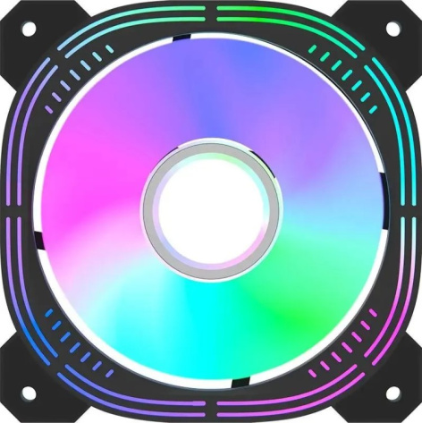 Изображение товара Вентилятор FORMULA NULIGHT 12BK FR с RGB подсветкой