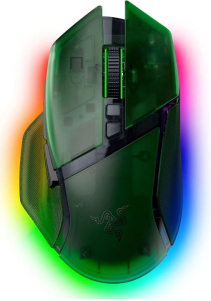 Изображение товара Мышь Razer Basilisk V3 Pro 35K - Phantom Green Ed.