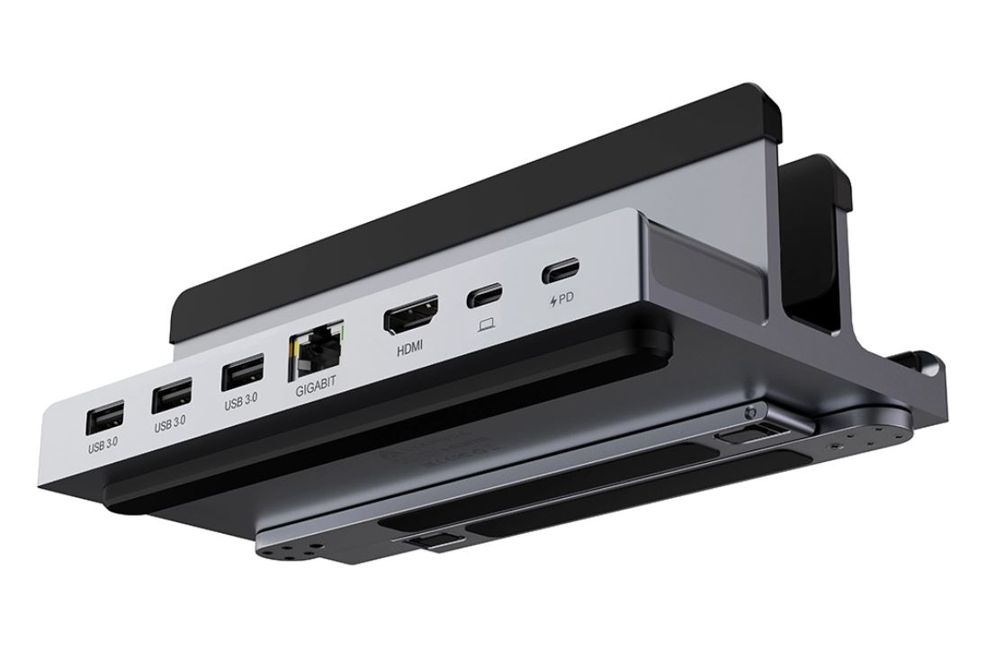

Док-станция для ноутбука Lyambda LIN-06 Type-C 6 в 1/Usb 3.0/RJ45/Hdmi Aluminum Gray, LIN-06
