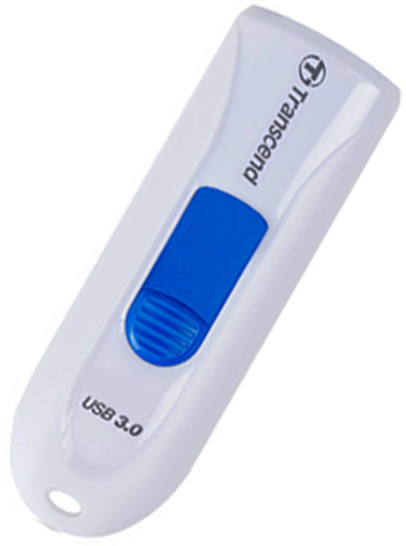 

Накопитель USB 3.1 64GB Transcend Jetflash 790 TS64GJF790W белый/синий, Jetflash 790