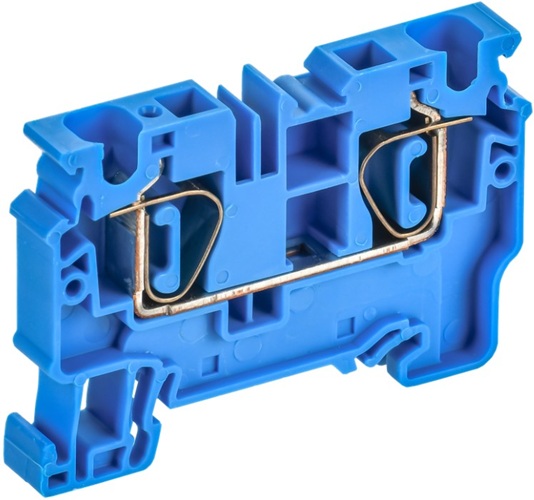 

Клемма пружинная IEK AF-CT40-00-K07-006 CX6 BU 6мм2 проходная синяя ARMAFIX, AF-CT40-00-K07-006