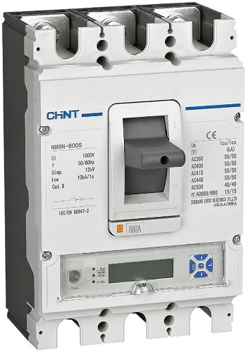 Изображение товара Автоматический выключатель CHINT 273062 в литом корпусе для защиты электросетей