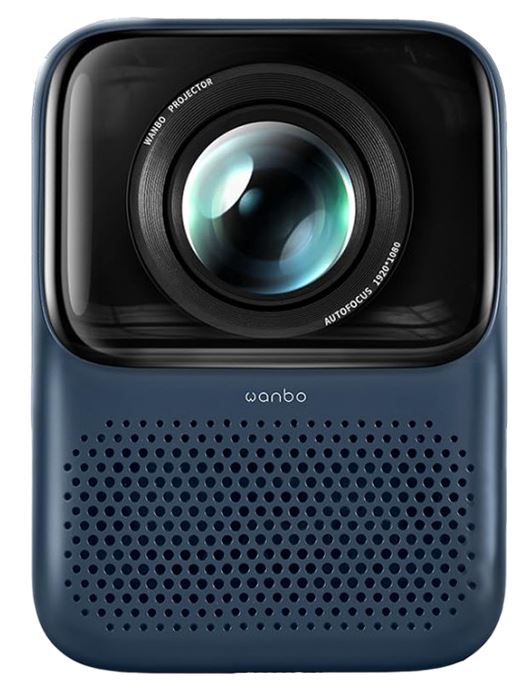 

Проектор Wanbo T2 Max New 6970885350351 портативный, обновлённая версия, Android 9.0, 1+16G, 1080P, 4К декодирование, EU, тёмно-синий, T2 Max New