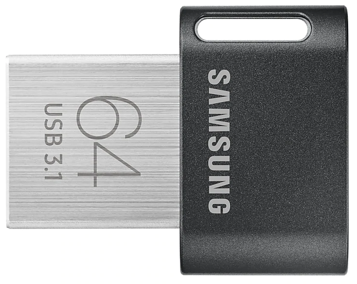 

Накопитель USB 3.1 64GB Samsung MUF-64AB/APC Fit Plus серебристый, MUF-64AB/APC