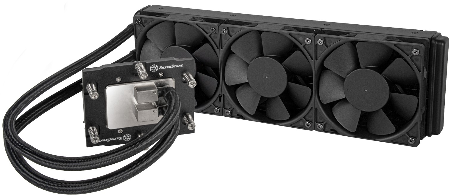

Система охлаждения жидкостная SilverStone G53XE360SP50020 SP5 (3*120mm, 600-2800rpm, 87.72CFM, 46dBa), G53XE360SP50020