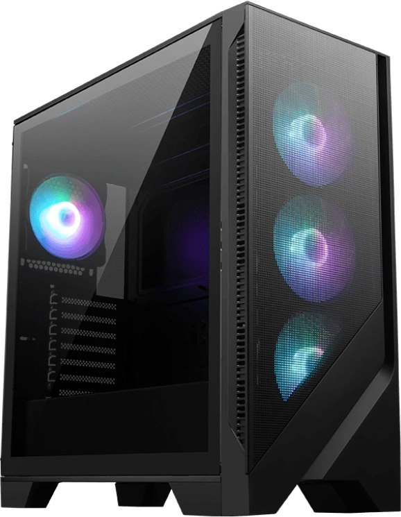

Корпус ATX MSI MAG FORGE 321R AIRFLOW 306-7G23R22-HH9 черный, без БП, боковая панель из закалённого стекла, 2*USB 3.0, USB 3.1, MAG FORGE 321R AIRFLOW