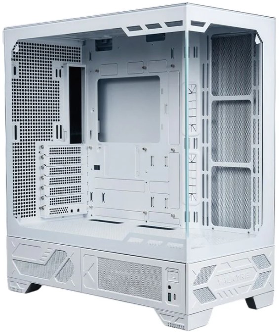 

Корпус ATX Valkyrie VK03 Lite White без БП, боковая панель из закалённого стекла, USB Type-C, USB 3.0, VK03 Lite White