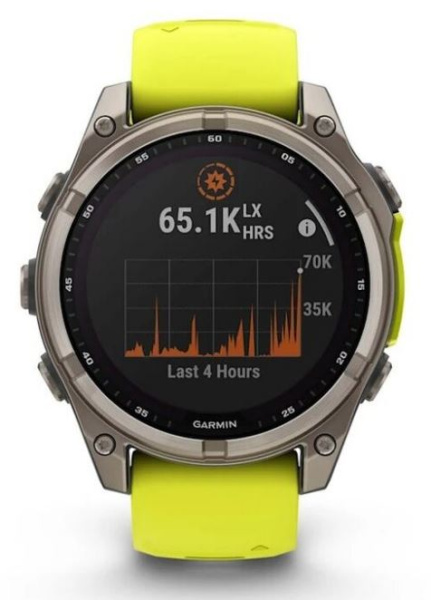 Изображение товара Спортивные смарт-часы Garmin Fenix 8 Solar Sapphire