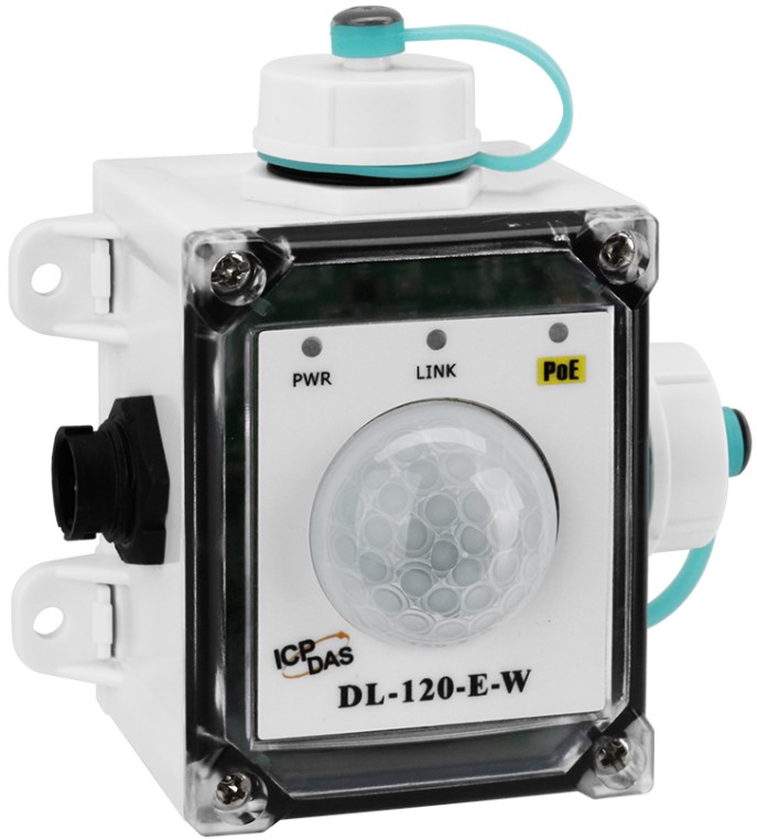 

Датчик ICP DAS DL-120-E-W CR Remote Illuminance Data Logger Module with Ethernet/RS-485 Interface and PoE (White Cover) (RoHS), DL-120-E-W CR