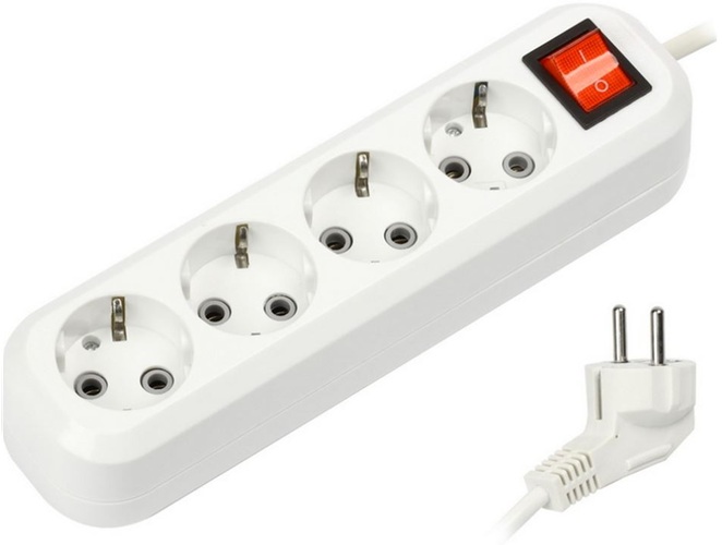 фото Удлинитель  SmartBuy SBE-16-4-03-ZS