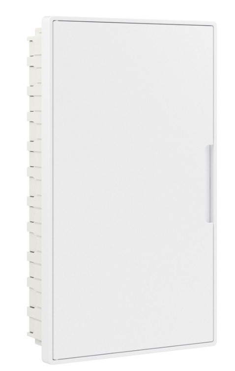 

Щит распределительный встраиваемый DKC F36B1WW 36 мод FRAME, белый, с белой дверцей, с 4 шинами PEN (2шт на 8 отв. и 2шт на 10отв.), F36B1WW