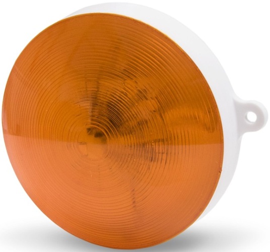 Оповещатель Электротехника и Автоматика Маяк-12-СТ (оранжевый) охранно-пожарный световой стробоскопический оранжевый