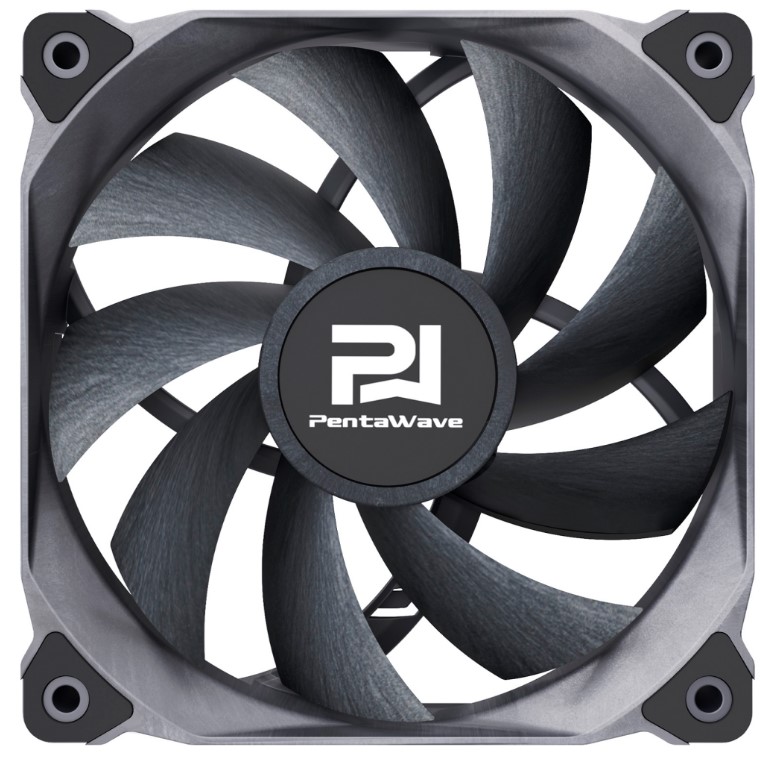 

Вентилятор для корпуса PentaWave PF-S12B PWM 120x120x25mm, 500-2000rpm, 68CFM, 29.2dBA, 4-pin PWM, PF-S12B PWM