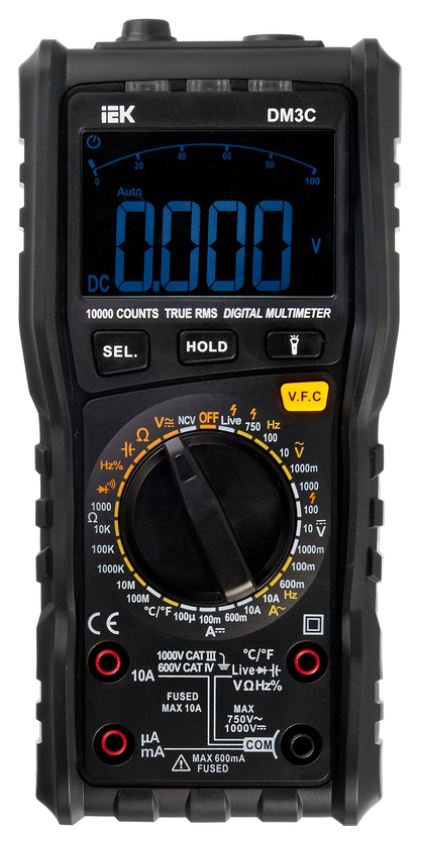 

Мультиметр цифровой IEK ARMA2L 5 A2L5-DM13-03 DM3C, ARMA2L 5