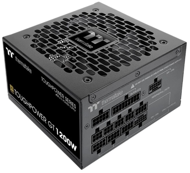 

Блок питания ATX Thermaltake Toughpower GT PS-TPT-1200FNFAGE-3 1200W, 80+ Gold, 12VHPWR, full modular, Toughpower GT