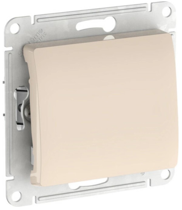 

Выключатель одноклавишный Systeme Electric GSL000211S GLOSSA сх.1, 10АХ, мех., быстрозажим. клем., БЕЖЕВЫЙ, GSL000211S