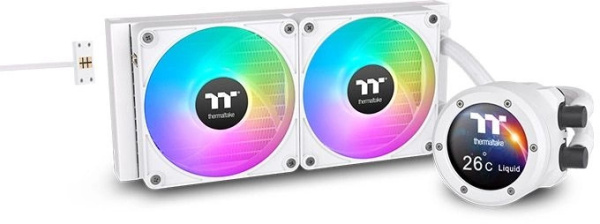 Изображение товара Система охлаждения Thermaltake TH240 V2 Ultra EX Snow ARGB