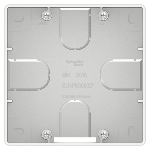 

Коробка Schneider Electric BLNPK000021 подъемная для силовых розеток (белый) внутр, BLNPK000021