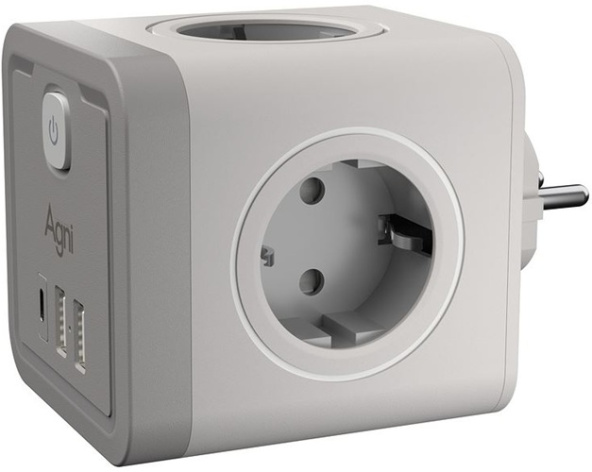 Изображение товара Разветвитель AGNI TP-WJ3U4E-C-white
