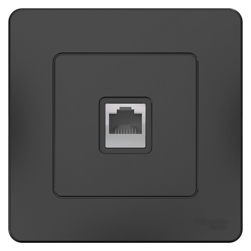 

Розетка Schneider Electric BLNIS011006 ТЛФ RJ11 Антрацит внутр, BLNIS011006
