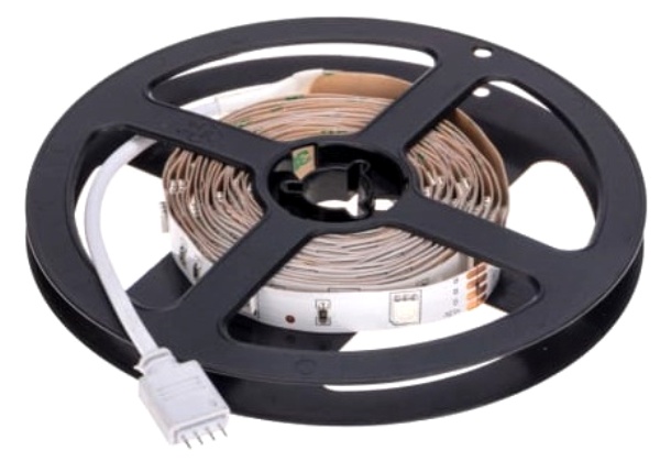 

Лента светодиодная Lamper 141-2032 12В, SMD3030, 10,5Вт/м, 30 LED/м, RGB, 10мм, 3м, с разьемом для контроллера 4PIN, IP20, 141-2032