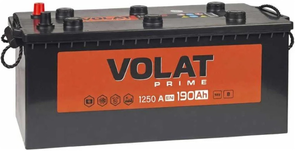 Изображение товара Аккумулятор VOLAT VST1903F 190 Ач для грузовых автомобилей надежный