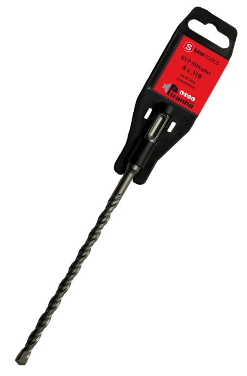 

Бур по бетону ООО САМ SAMC-008208310 SDS-plus 8х310 PIRANHA, SAMC-008208310