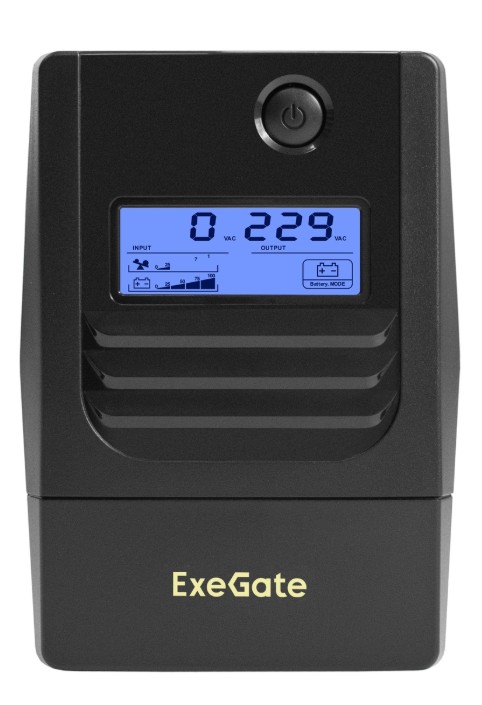 Источник бесперебойного питания Exegate Power Smart LB-600.LCD.AVR.2SH.USB